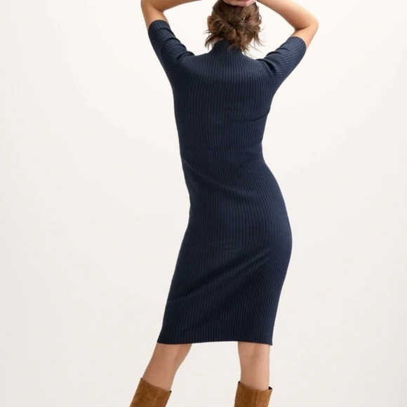 Hatch The Penelope Knit Maternity Dress in Taupe Size‎ 2 - Picture 10 of 10